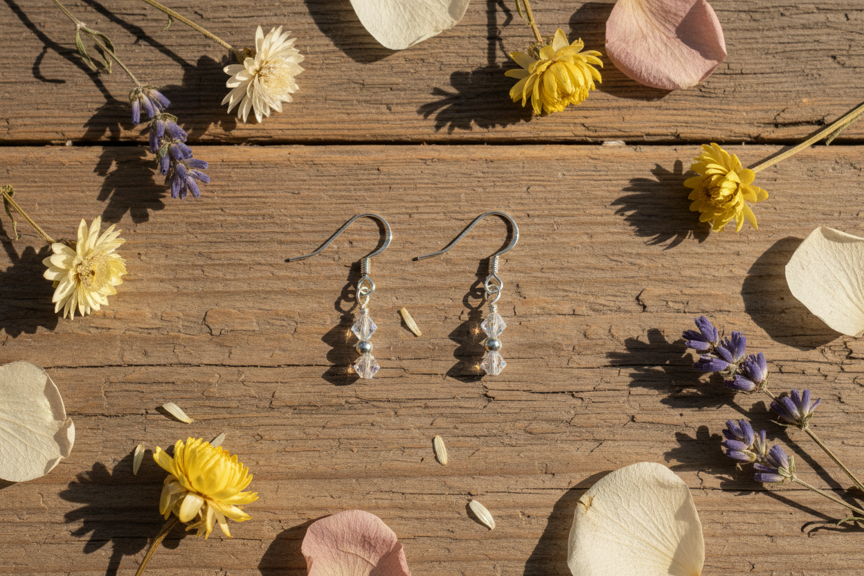 April Diamond Earrings