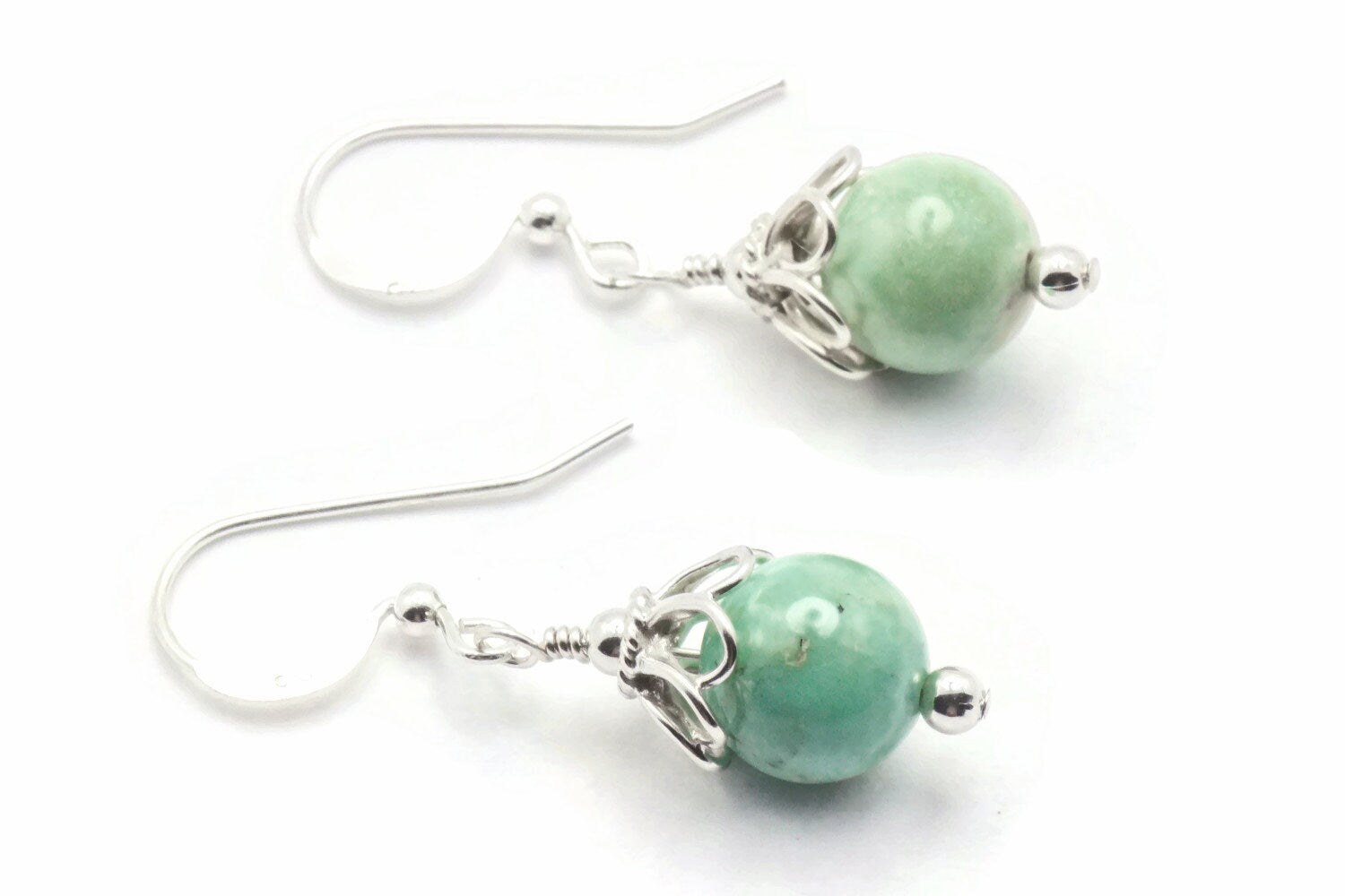 Amazonite Dreams Gemstone Sterling Silver Earrings