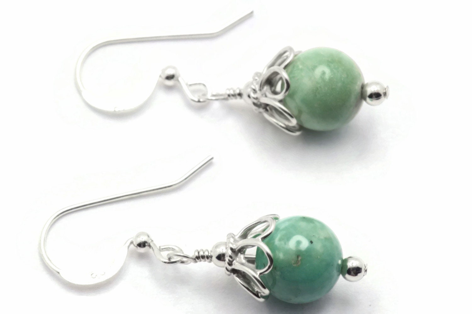 Amazonite Dreams Gemstone Sterling Silver Earrings
