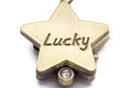 Lucky Star Pocket Watch Necklace, Long Necklace Watch, Bronze Pocket Watch, Ladies Pocket Watch, Necklace Watches