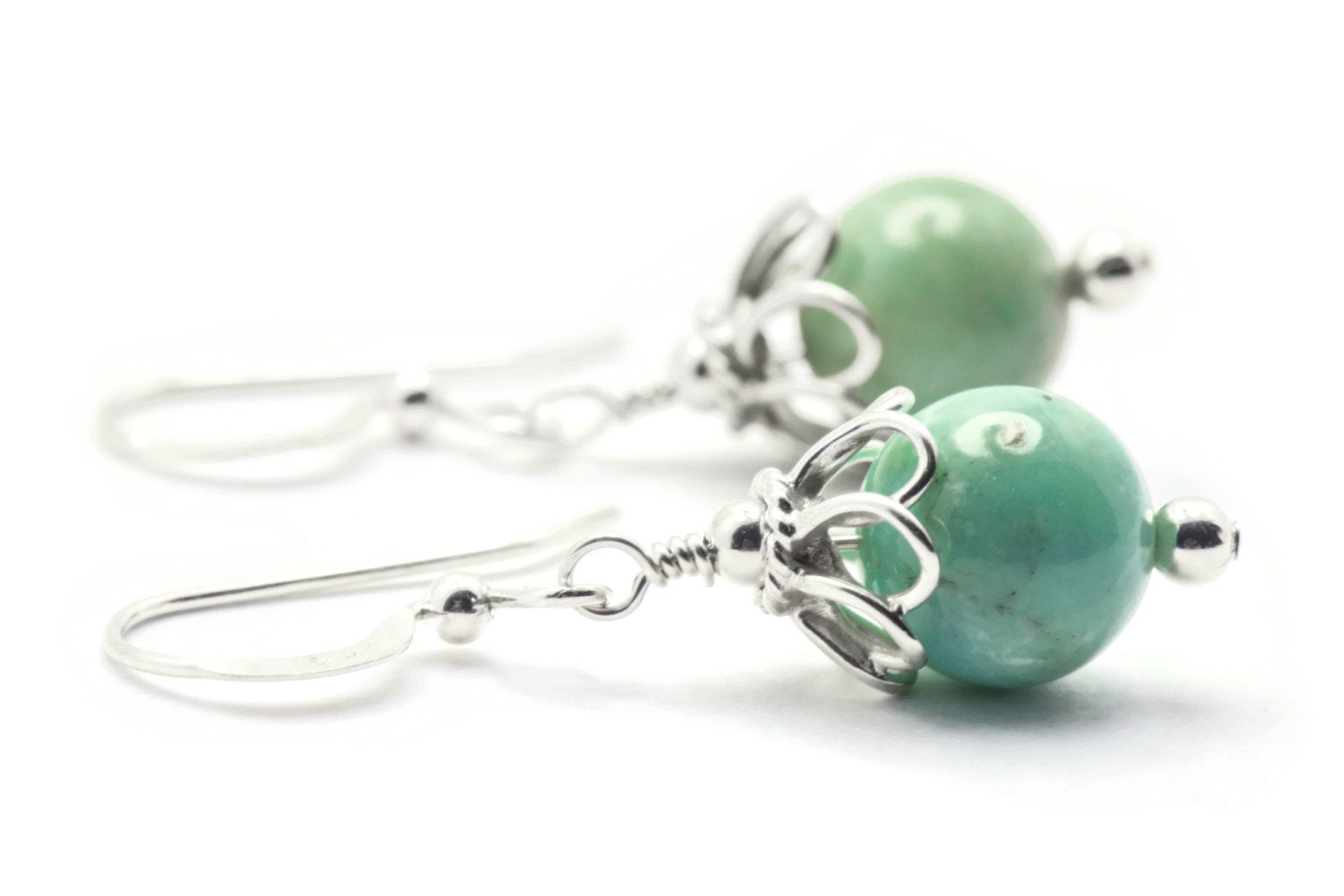 Amazonite Dreams Gemstone Sterling Silver Earrings
