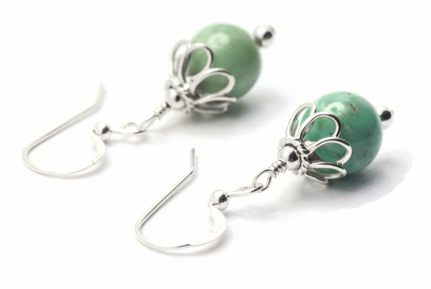 Amazonite Dreams Gemstone Sterling Silver Earrings