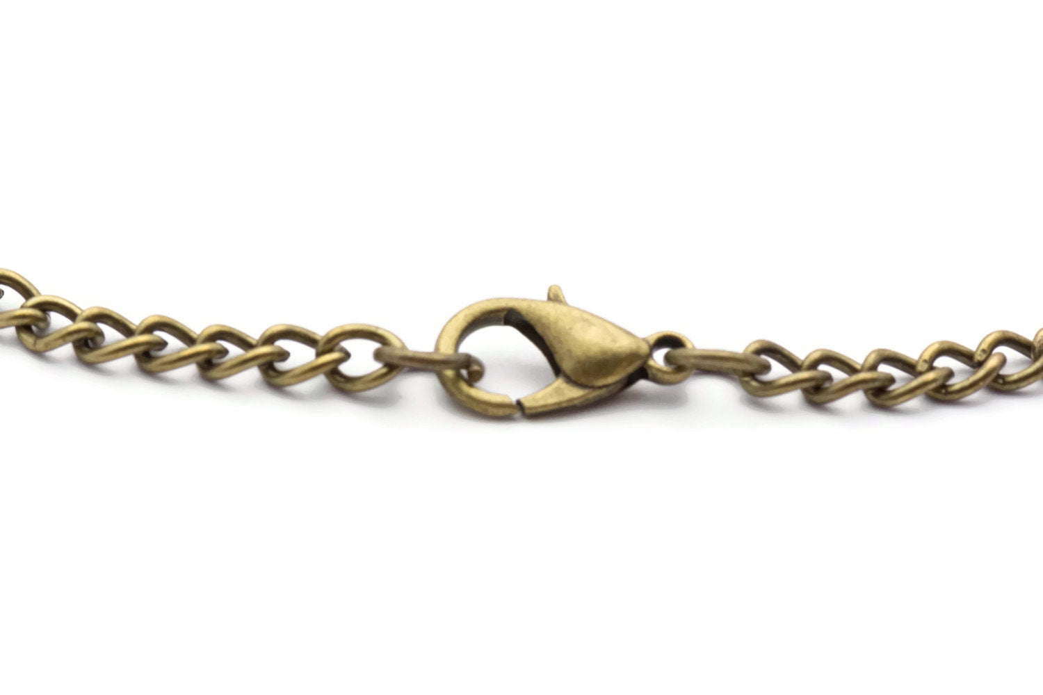 Large Antique Bronze Anchor Pocket Watch Necklace | Long Necklace Watch | Bronze Pocket Watch | Ladies Pocket Watch | Necklace - WA00065