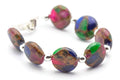 Inlay Agate Stretch Interchangeable Beaded Bracelet Watch Band • Medical ID Bracelet • Bracelet Watch Band