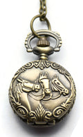 Horses Pocket Watch Necklace, Long Necklace Watch, Watch Locket Necklace, Pocket Watch Pendant, Ladies Pocket Watch