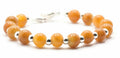 Pumpkin Spice Jade Stretchy Interchangeable Band • Medical ID Bracelet • Bracelet Watch Band