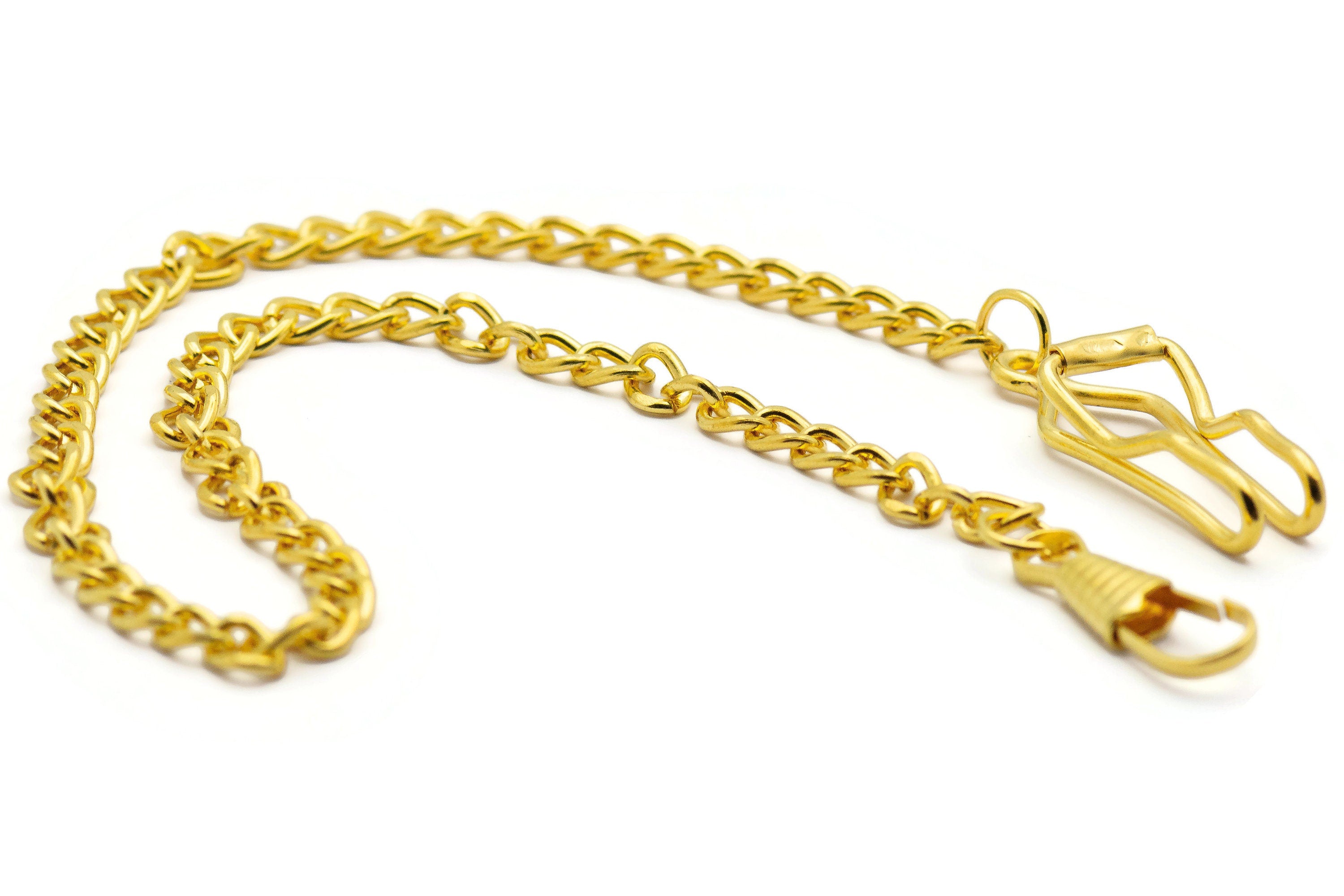 Gold Color Pocket Watch Chain, Pocket Watch Accessories, Pocket Chain