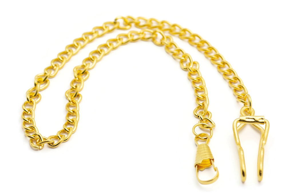 Gold Color Pocket Watch Chain, Pocket Watch Accessories, Pocket Chain