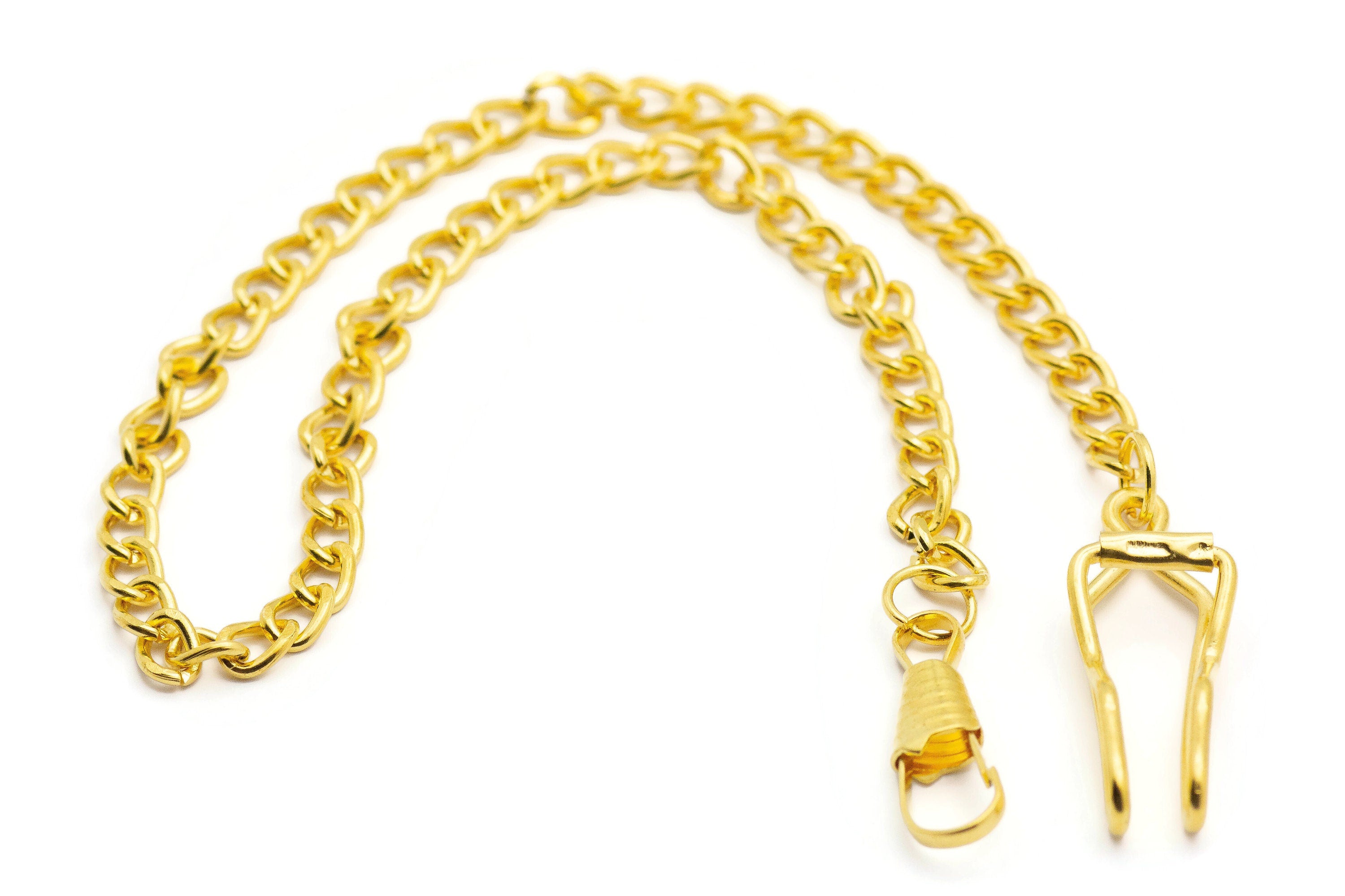 Gold Color Pocket Watch Chain, Pocket Watch Accessories, Pocket Chain