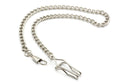 Silver Pocket Watch Chain, Pocket Watch Accessories, Pocket Chain