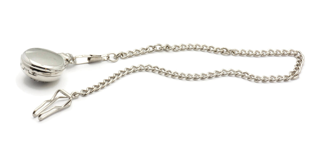 Silver Pocket Watch Chain, Pocket Watch Accessories, Pocket Chain