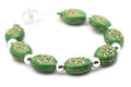 Green Clover Bracelet Watch Band • Interchangeable Band • Stretch Watch Band • Medical ID Bracelet