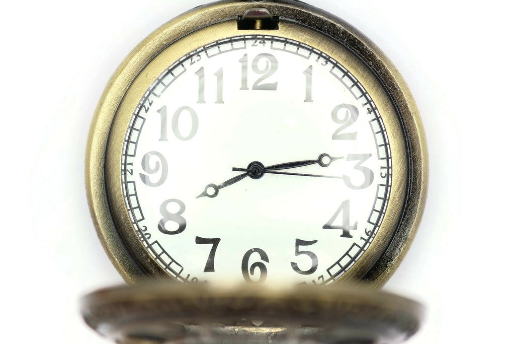 Sun and Moon, Jumbo Pocket Watch, Antique Bronze, Watch Necklace, Long Necklace Watch, Bronze Pocket Watch, Ladies Pocket Watch