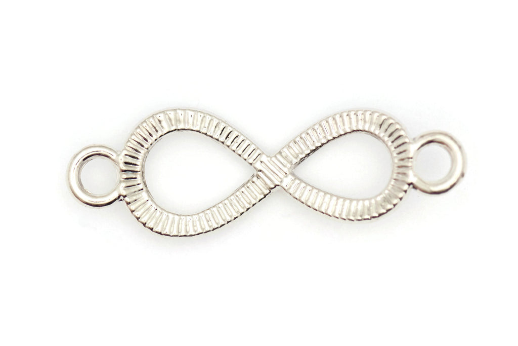 Infinity Symbol Stretch Band Connector • Bracelet Focal
