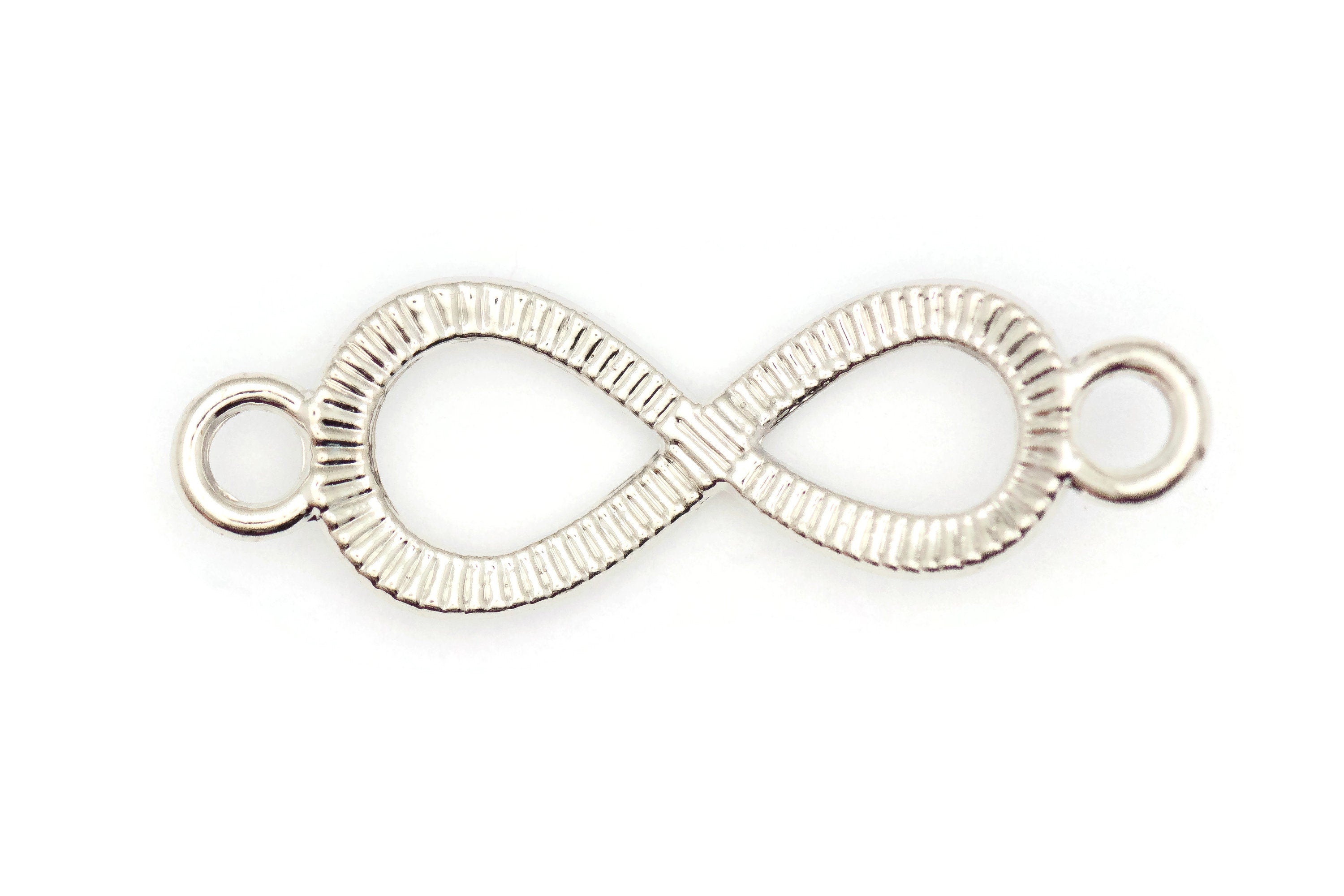 Infinity Symbol Stretch Band Connector • Bracelet Focal
