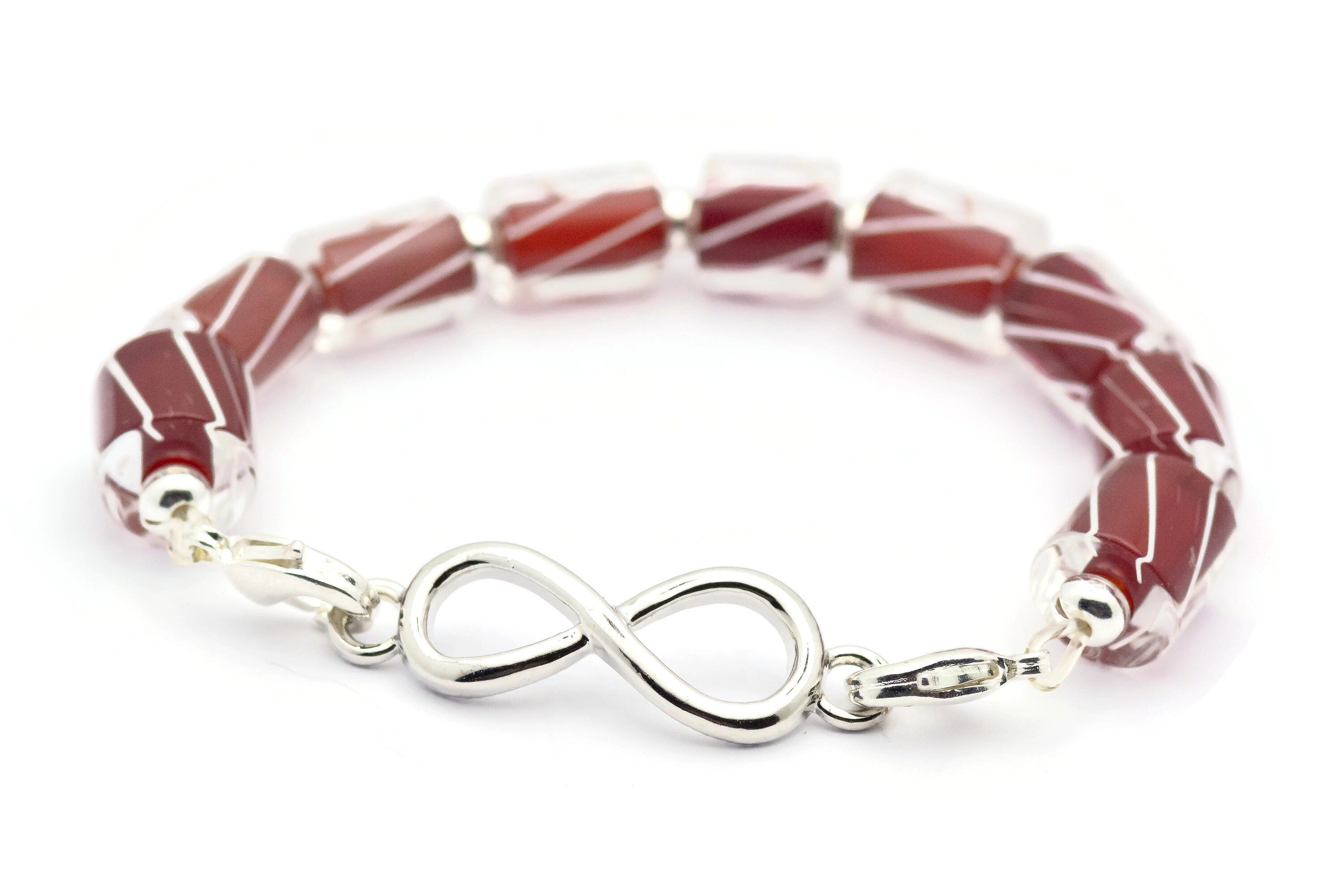 Infinity Symbol Stretch Band Connector • Bracelet Focal