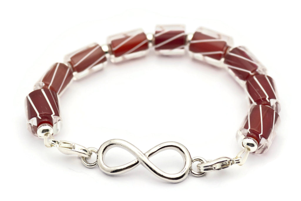Infinity Symbol Stretch Band Connector • Bracelet Focal