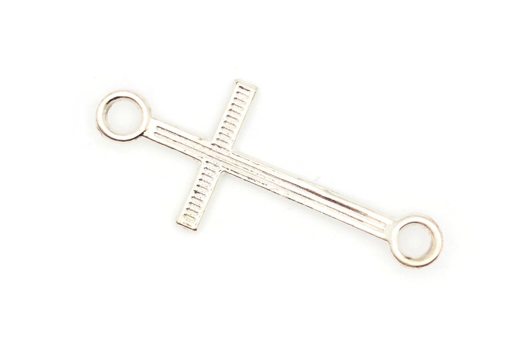 Cross Stretch Band Connector • Bracelet Focal