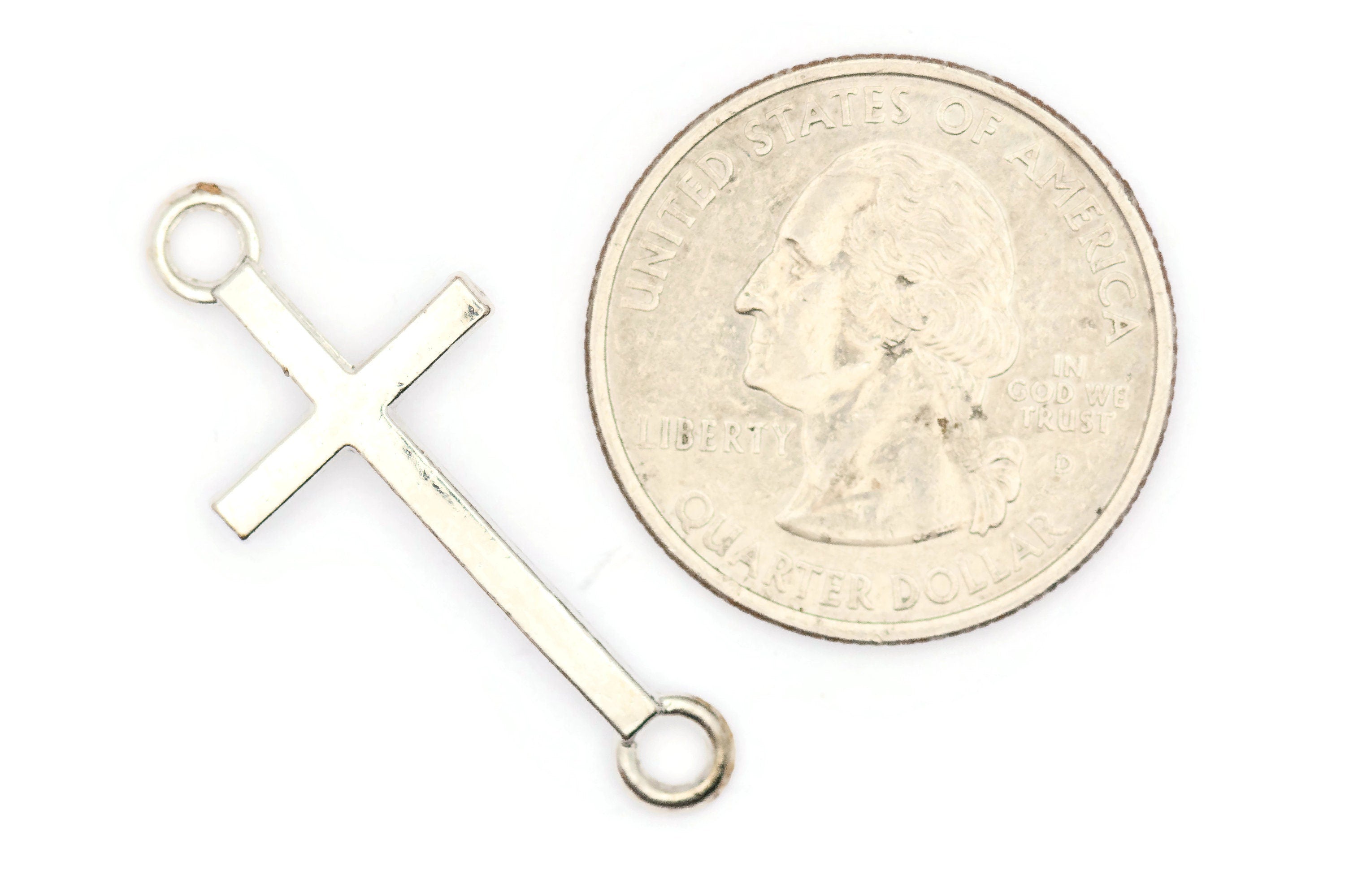 Cross Stretch Band Connector • Bracelet Focal