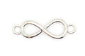 Infinity Symbol Stretch Band Connector • Bracelet Focal