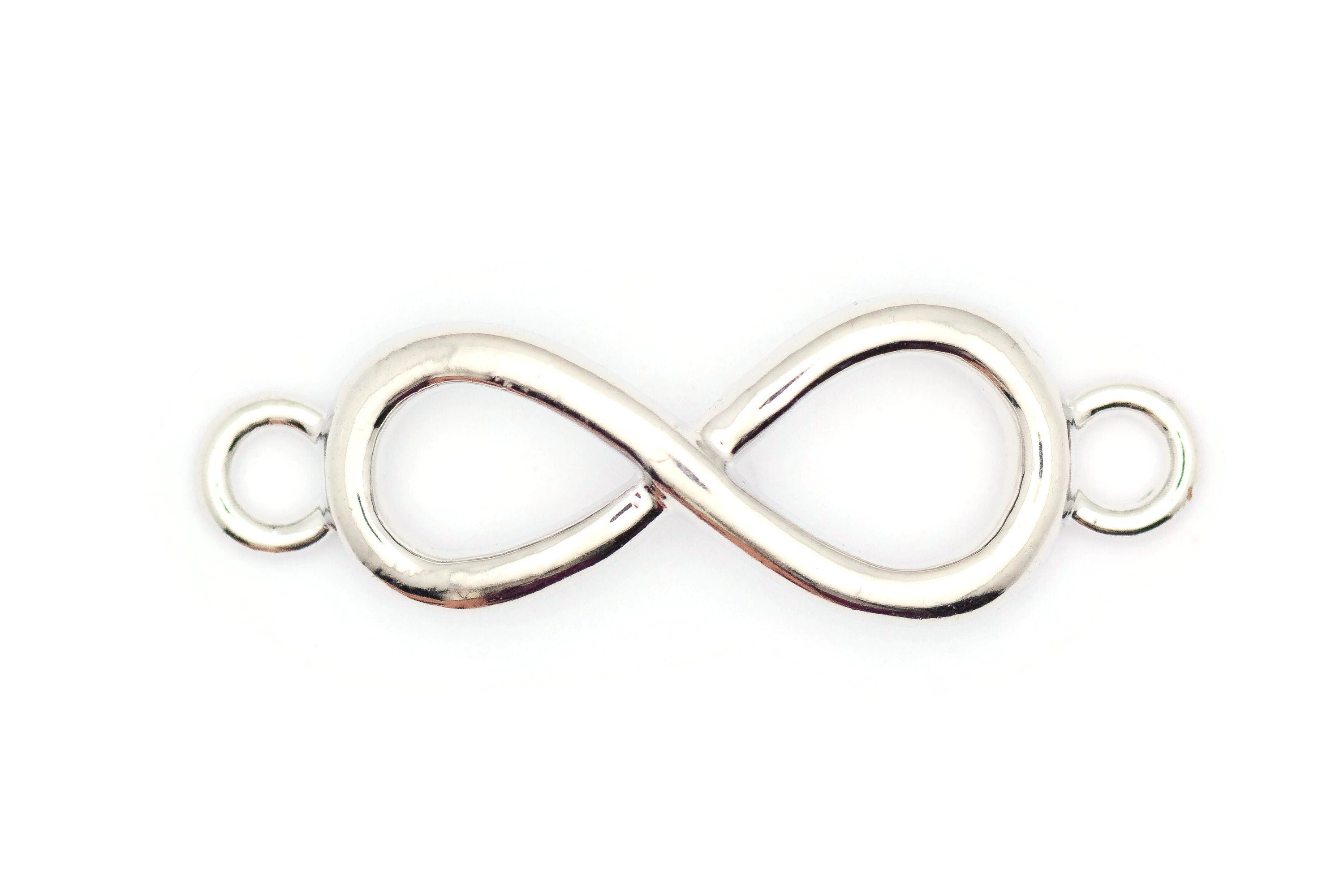 Infinity Symbol Stretch Band Connector • Bracelet Focal