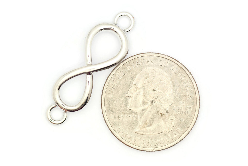 Infinity Symbol Stretch Band Connector • Bracelet Focal