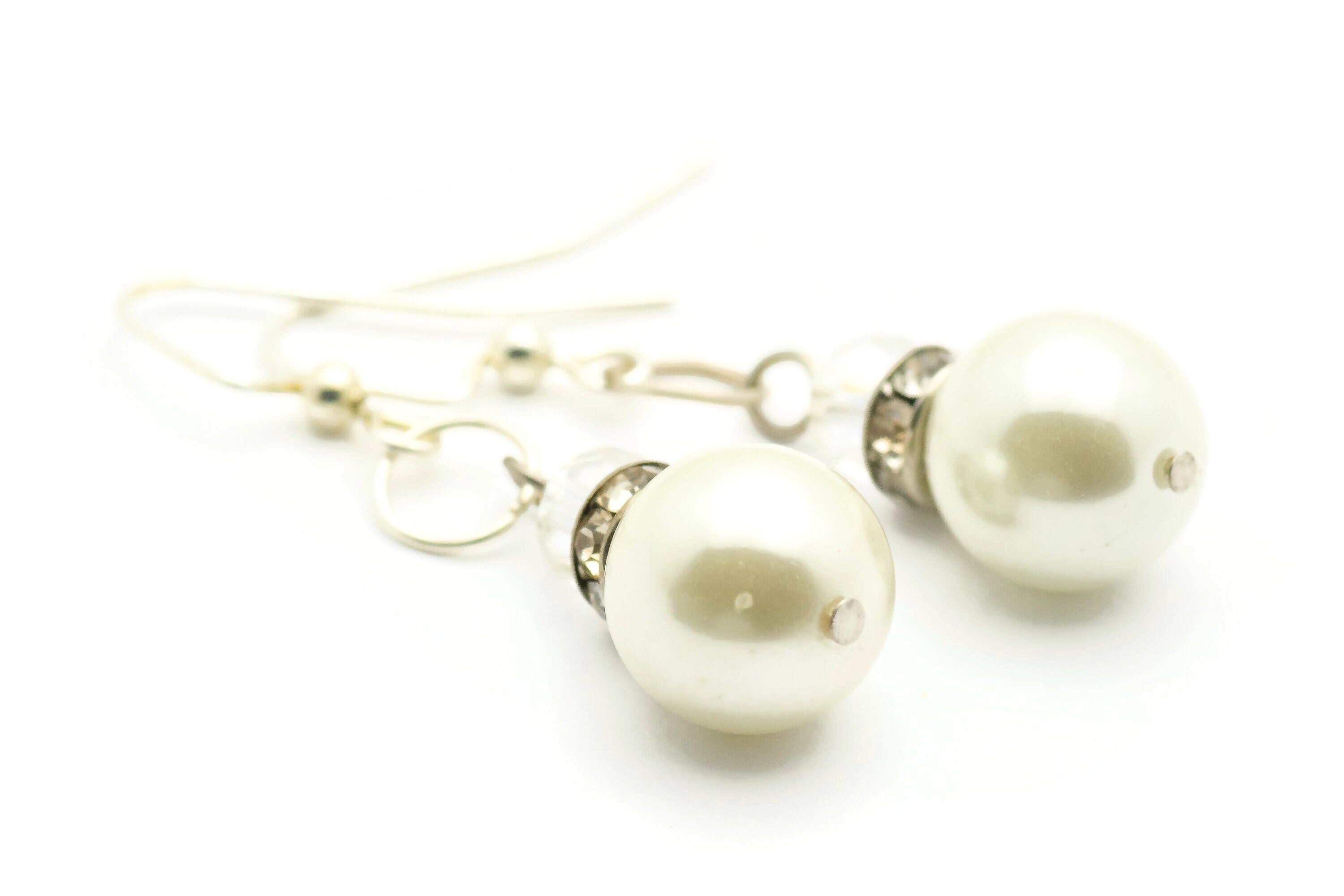 Snowman Earrings, White Snowmen, Winter Jewelry, Crystal Scarf, Holiday Earrings, Christmas Earrings, Snow Love, Glass Pearls, Snow Balls