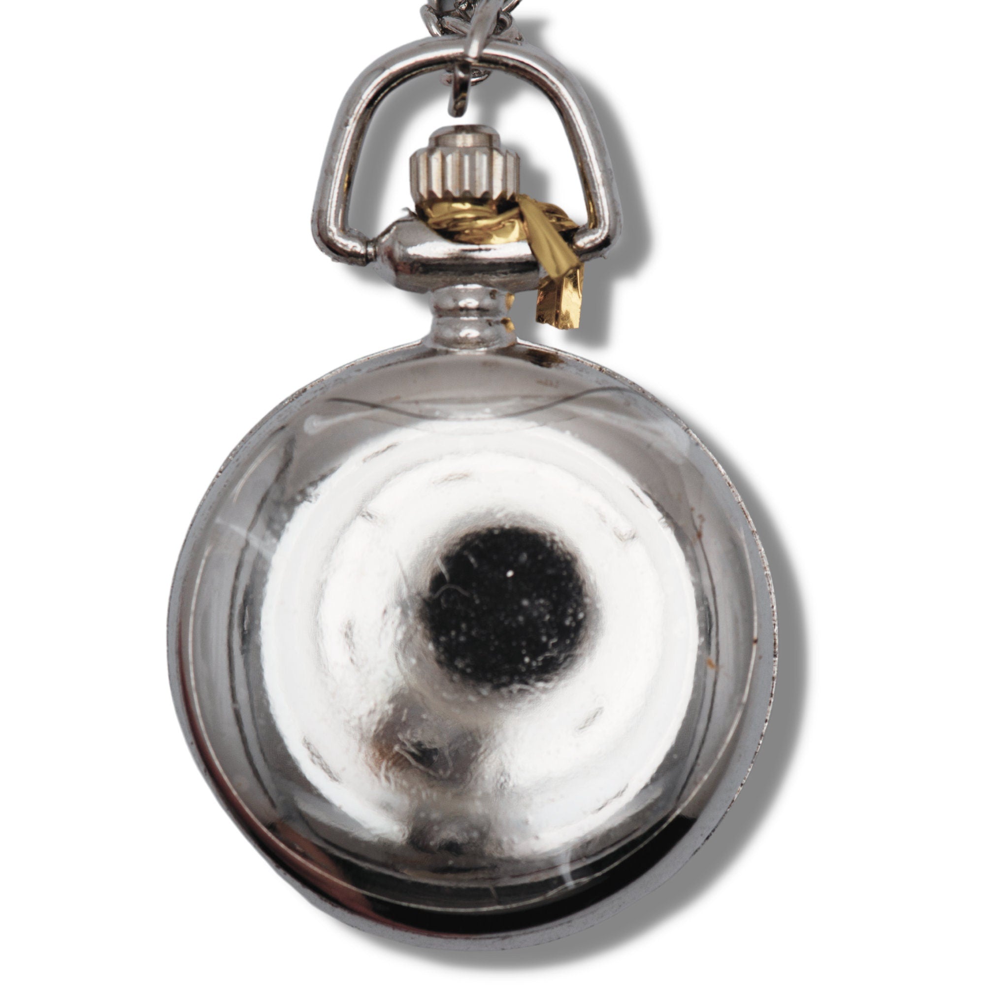 Leopard Print Porcelain, Silvertone Pocket Watch Necklace, Chain Necklace Watch, Long Necklace Watch, Watch Locket Necklace