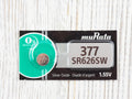 Watch Face Replacement Battery • muRata 377 SR626SW Battery • 1.55V