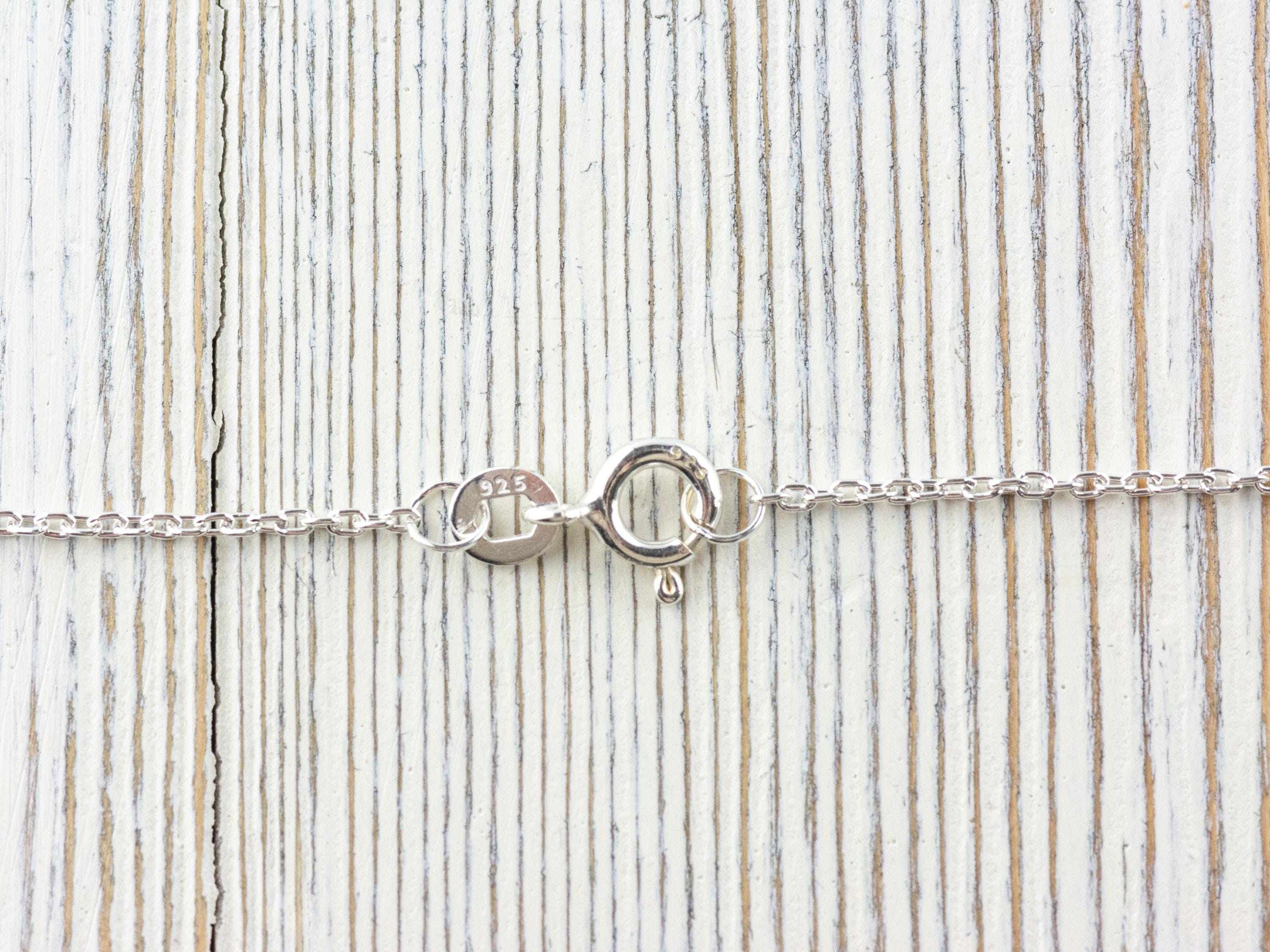 Sterling Silver Puffed Flower Pendant Necklace • Simple Dainty Minimalist Necklace • Best .925 Jewelry Gift for Her • Floral Necklace