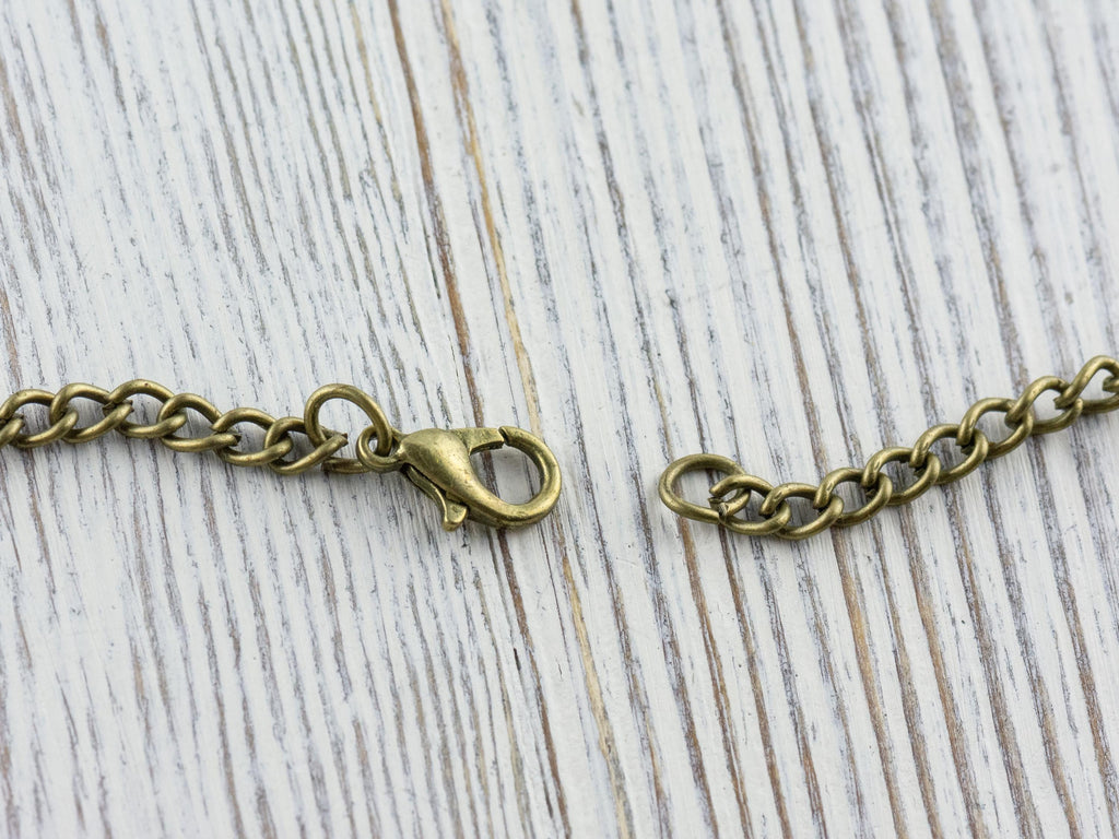 Butterfly Bronze Pocket Watch Long Necklace / Unique Watches / Nature Inspired Jewelry / Large Pocket Watch