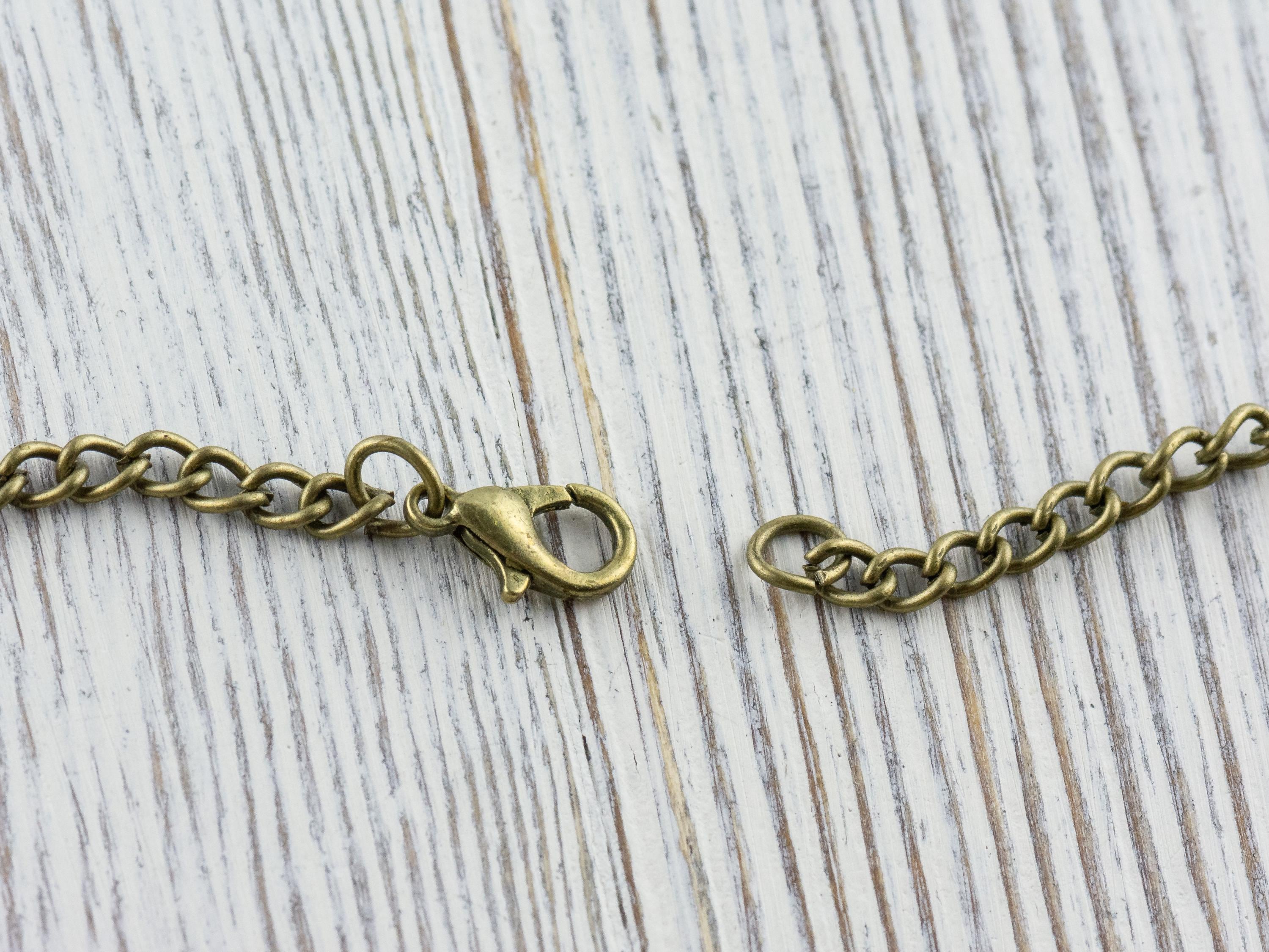 Butterfly Bronze Pocket Watch Long Necklace / Unique Watches / Nature Inspired Jewelry / Large Pocket Watch
