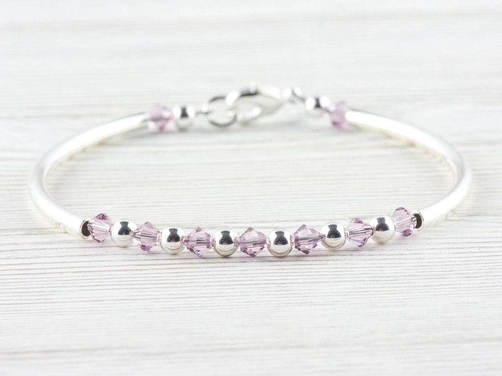 June Birthstone, Alexandrite Birthstone Bracelet, Birth Month Bracelet, Birth Stone Bracelet, June Bracelet Gift