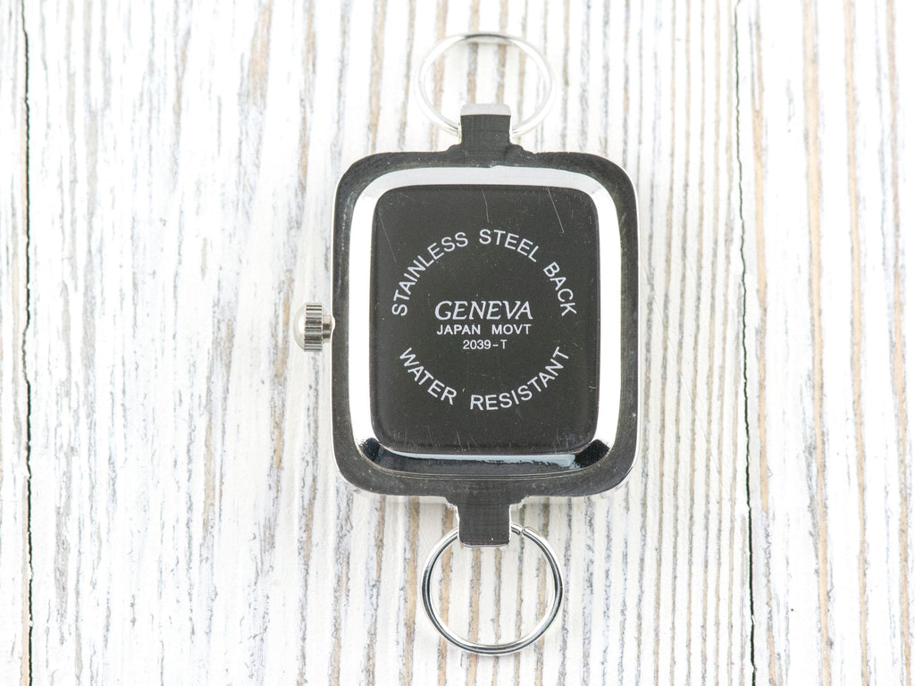 Watch Face, Christmas Tree, Square, White Face, Christmas Watch, Holiday Jewelry, Festive