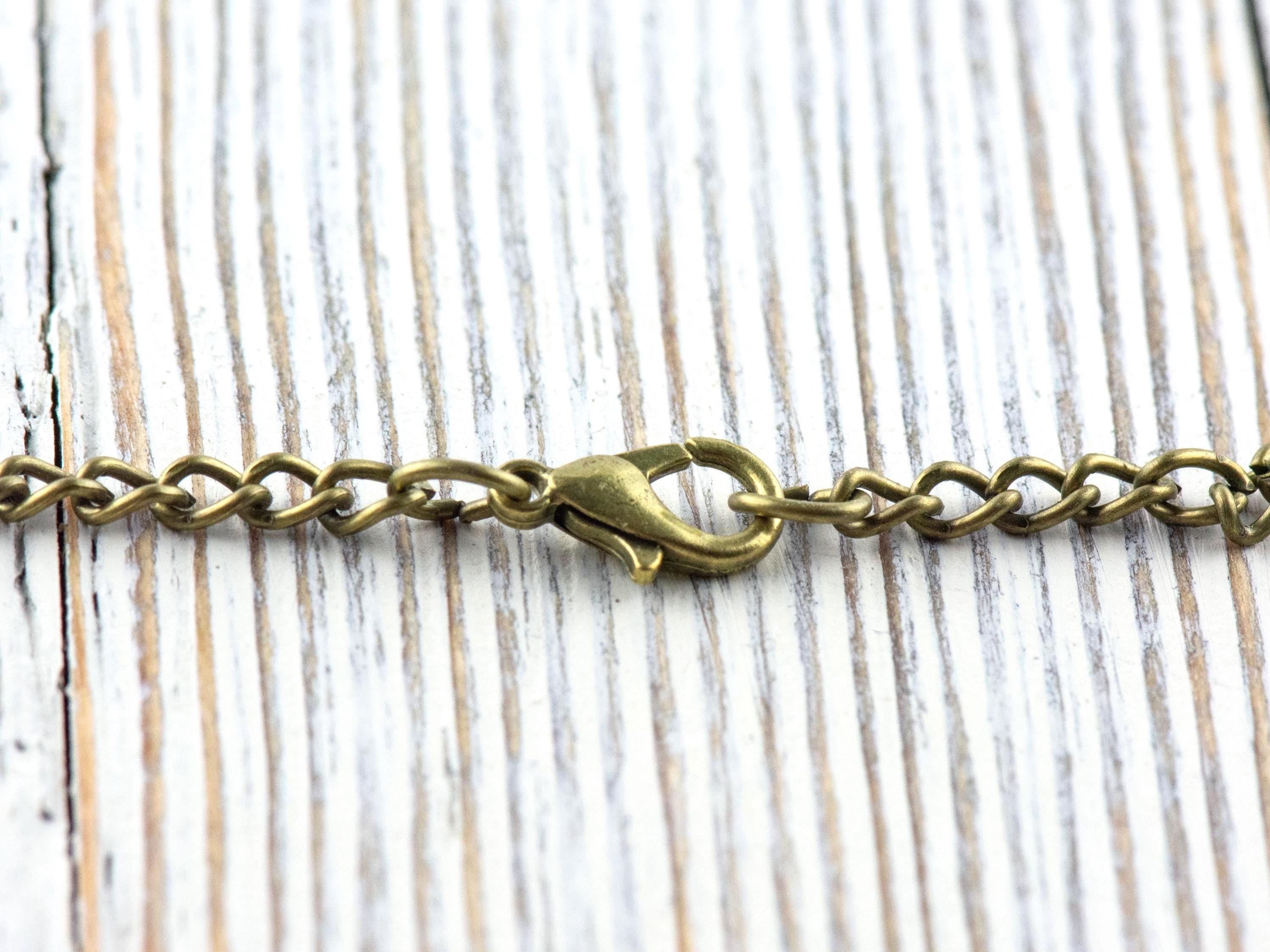 Rose Bronze Pocket Watch Long Necklace / Unique Watches / Nature-Inspired Jewelry / Large Pocket Watch