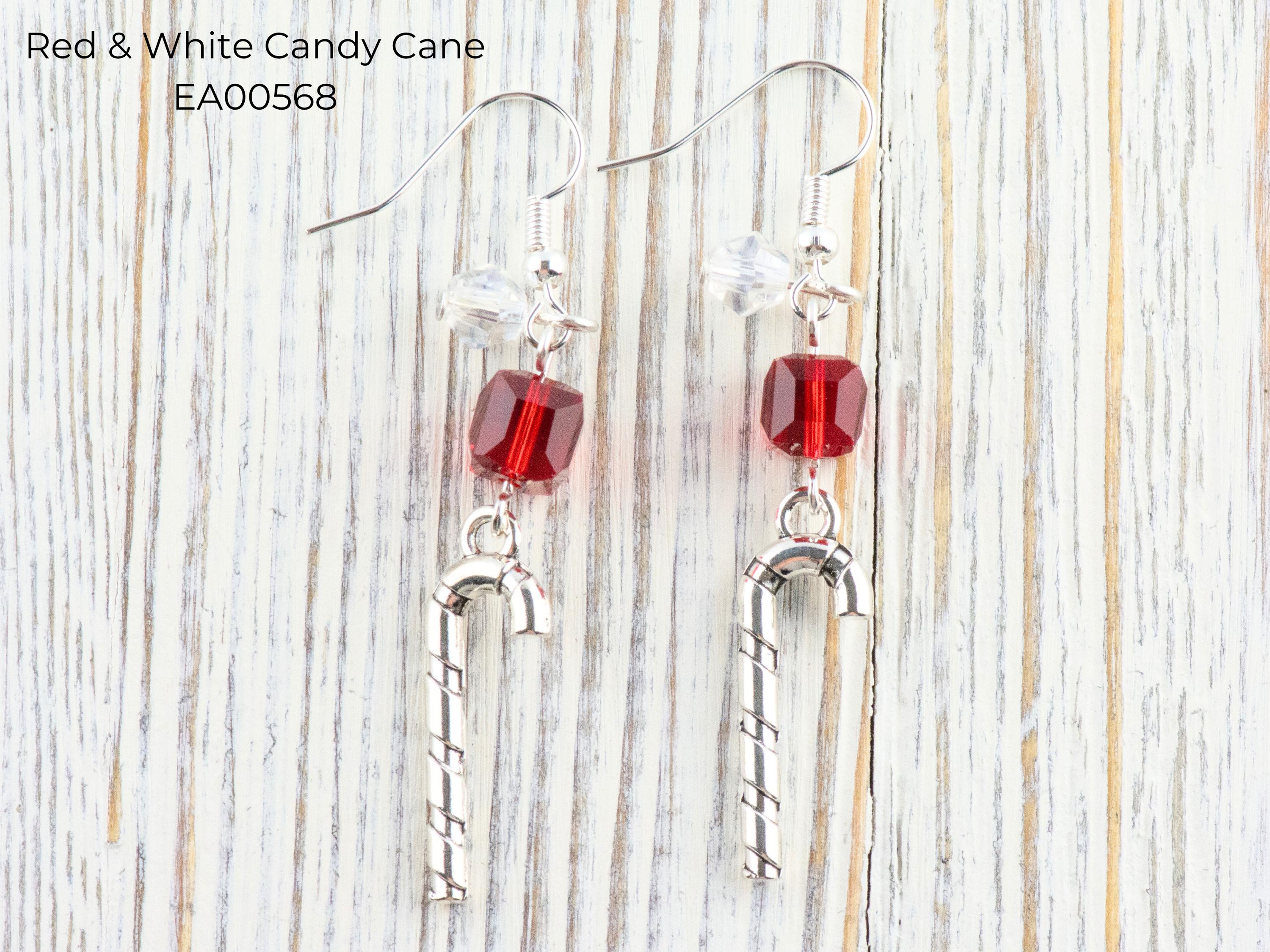 Christmas Charm Dangle Earrings • Handmade Holiday Jewelry